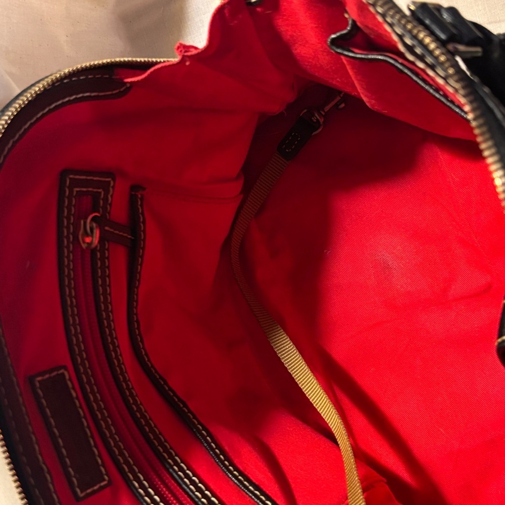 Dooney & Bourke Saffiano Satchel - Picture 5 of 13